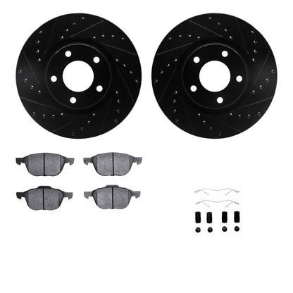 Dynamic Friction Company Disc Brake Kit 8612-80006