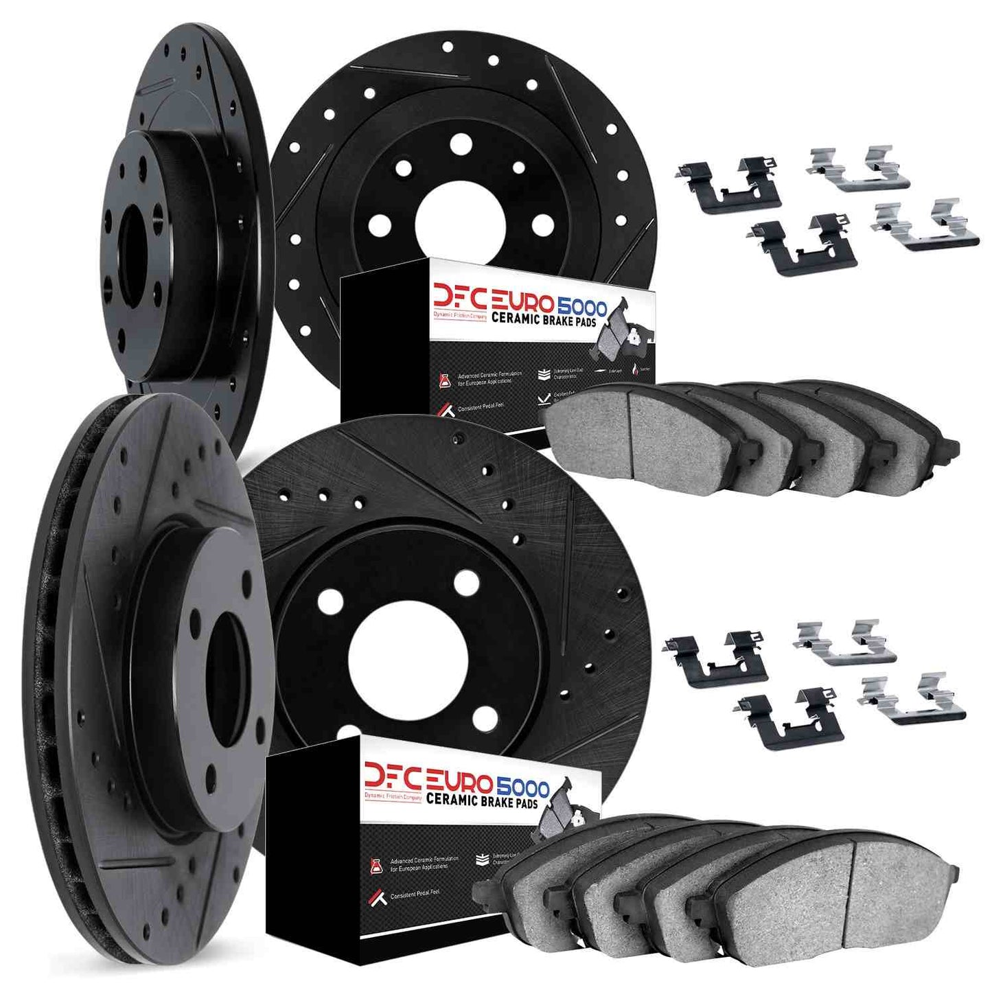 Dynamic Friction Company Disc Brake Kit 8614-07000