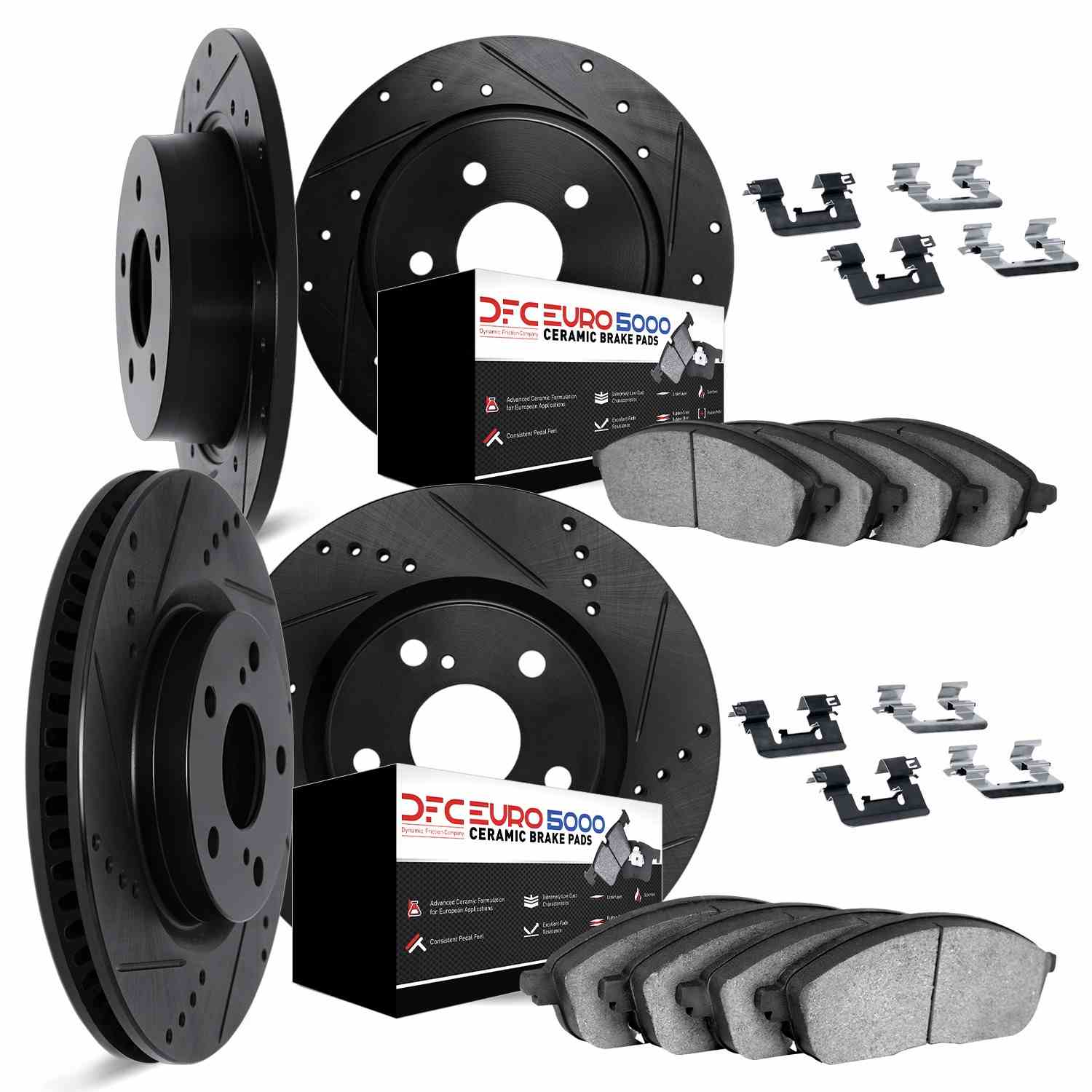 Dynamic Friction Company Disc Brake Kit 8614-13000