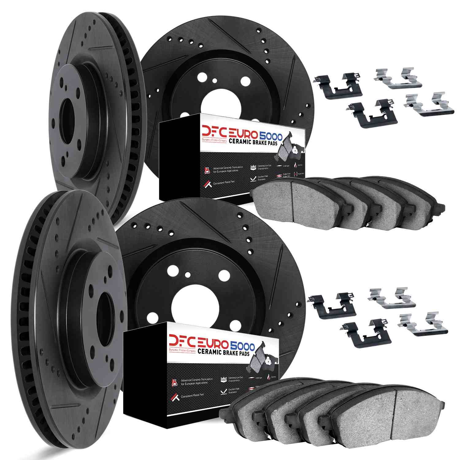 Dynamic Friction Company Disc Brake Kit 8614-31020