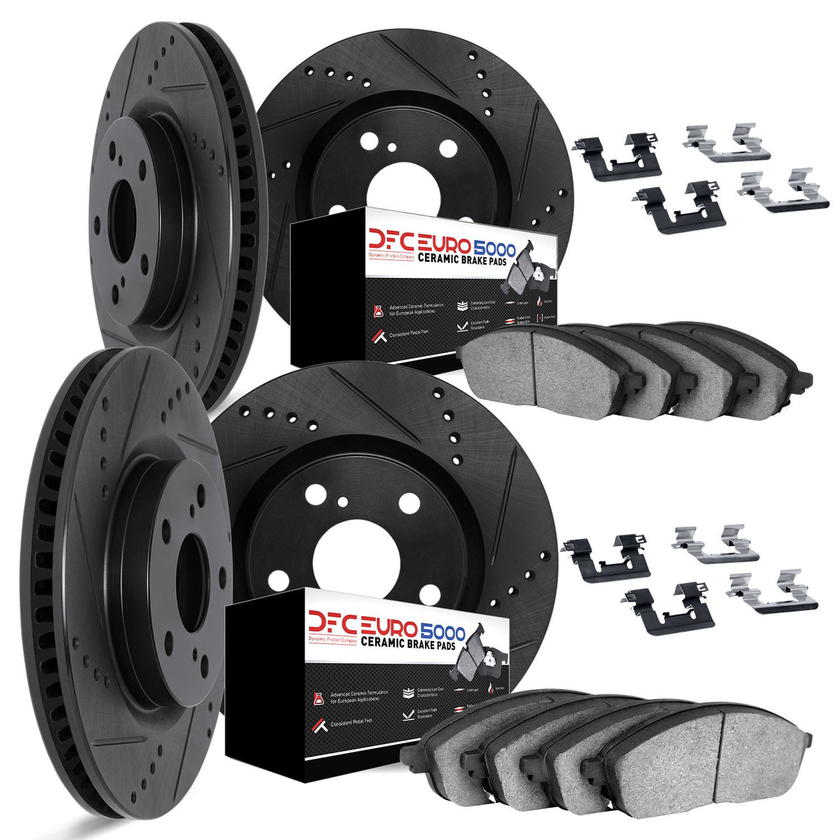 Dynamic Friction Company Disc Brake Kit 8614-31037