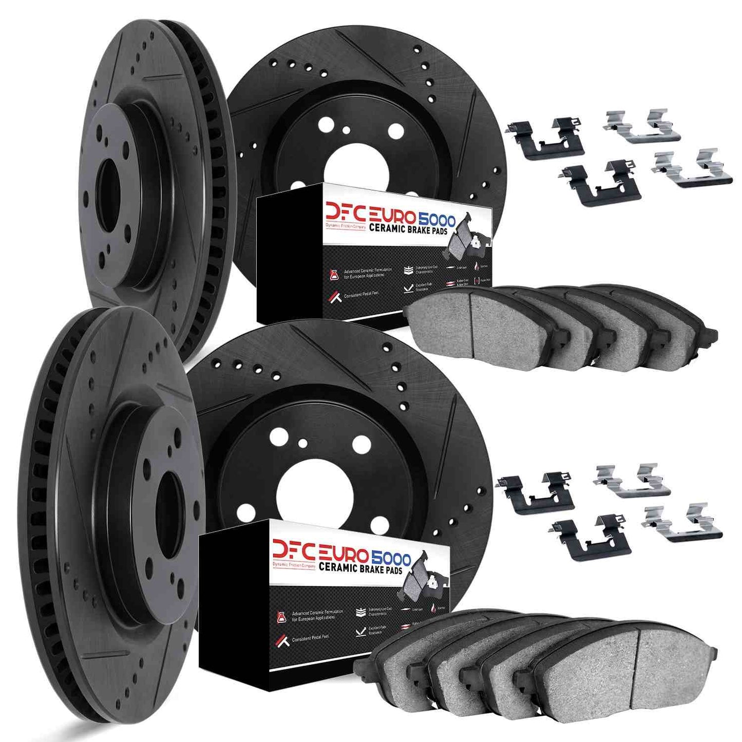 Dynamic Friction Company Disc Brake Kit 8614-31038