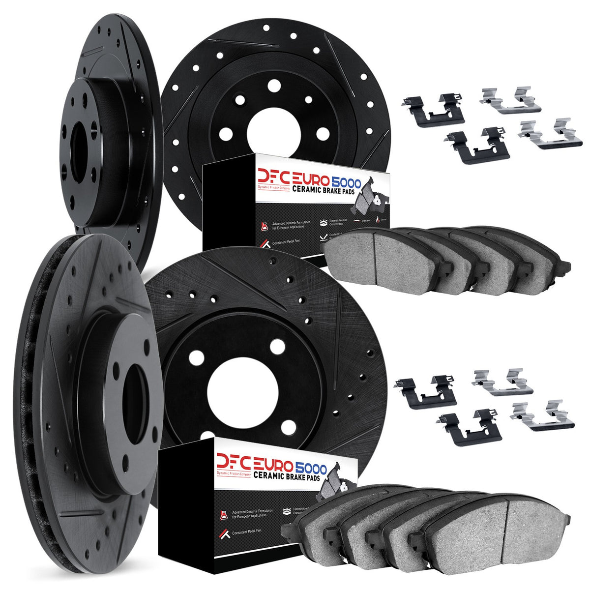 Dynamic Friction Company Disc Brake Kit 8614-54002