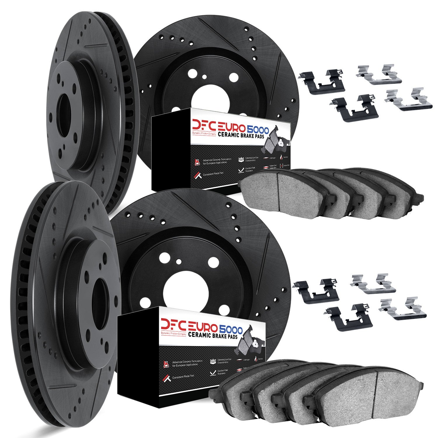 Dynamic Friction Company Disc Brake Kit 8614-54005