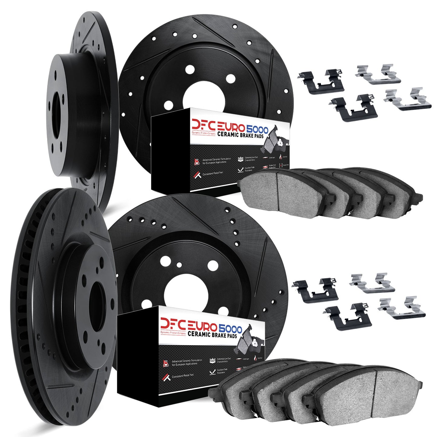 Dynamic Friction Company Disc Brake Kit 8614-74013