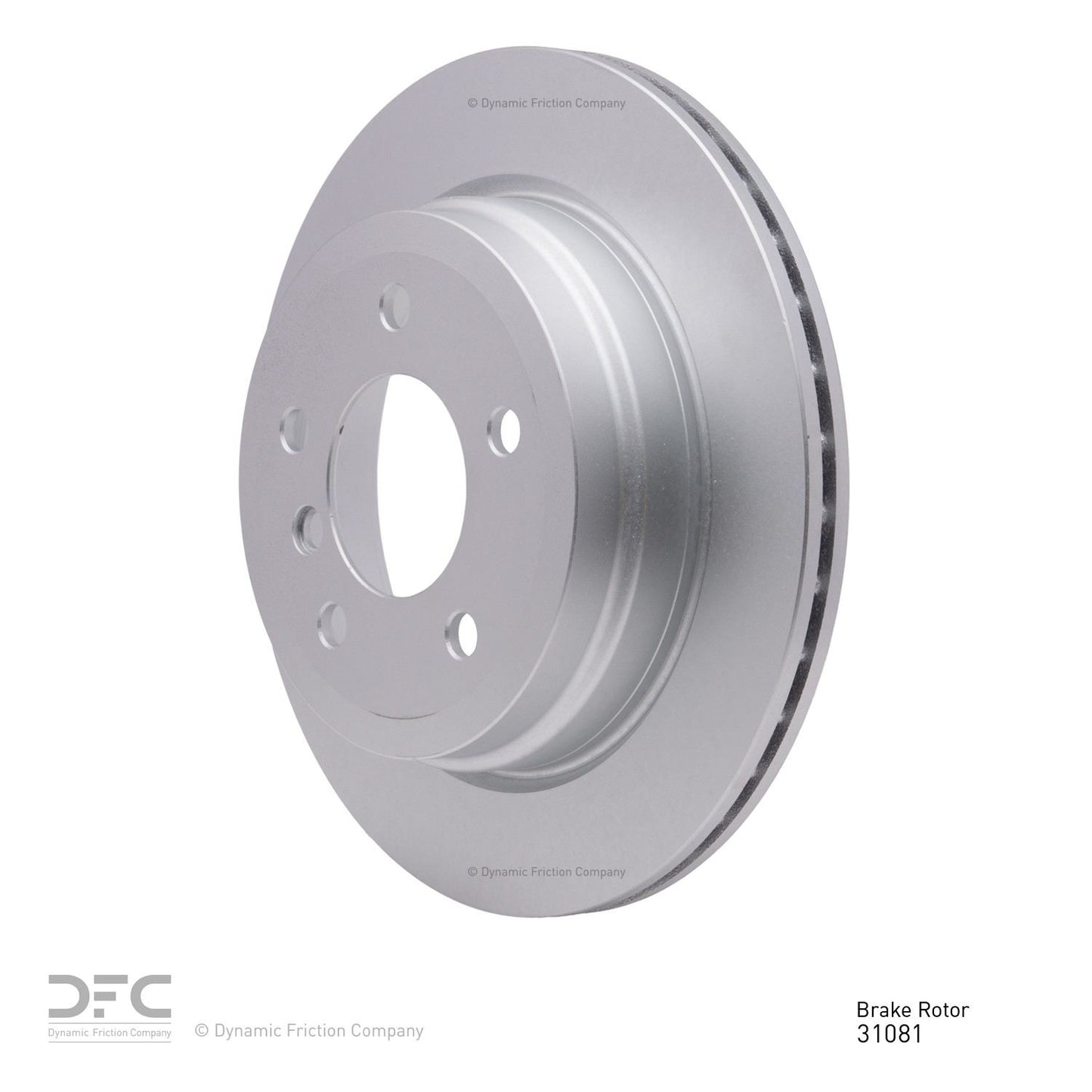 Dynamic Friction Company Disc Brake Rotor 900-31081