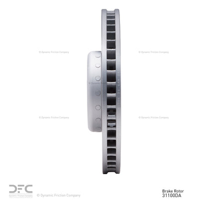 Dynamic Friction Company Disc Brake Rotor 900-31100DA