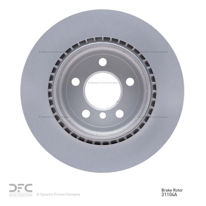 Dynamic Friction Company Disc Brake Rotor 900-31104A
