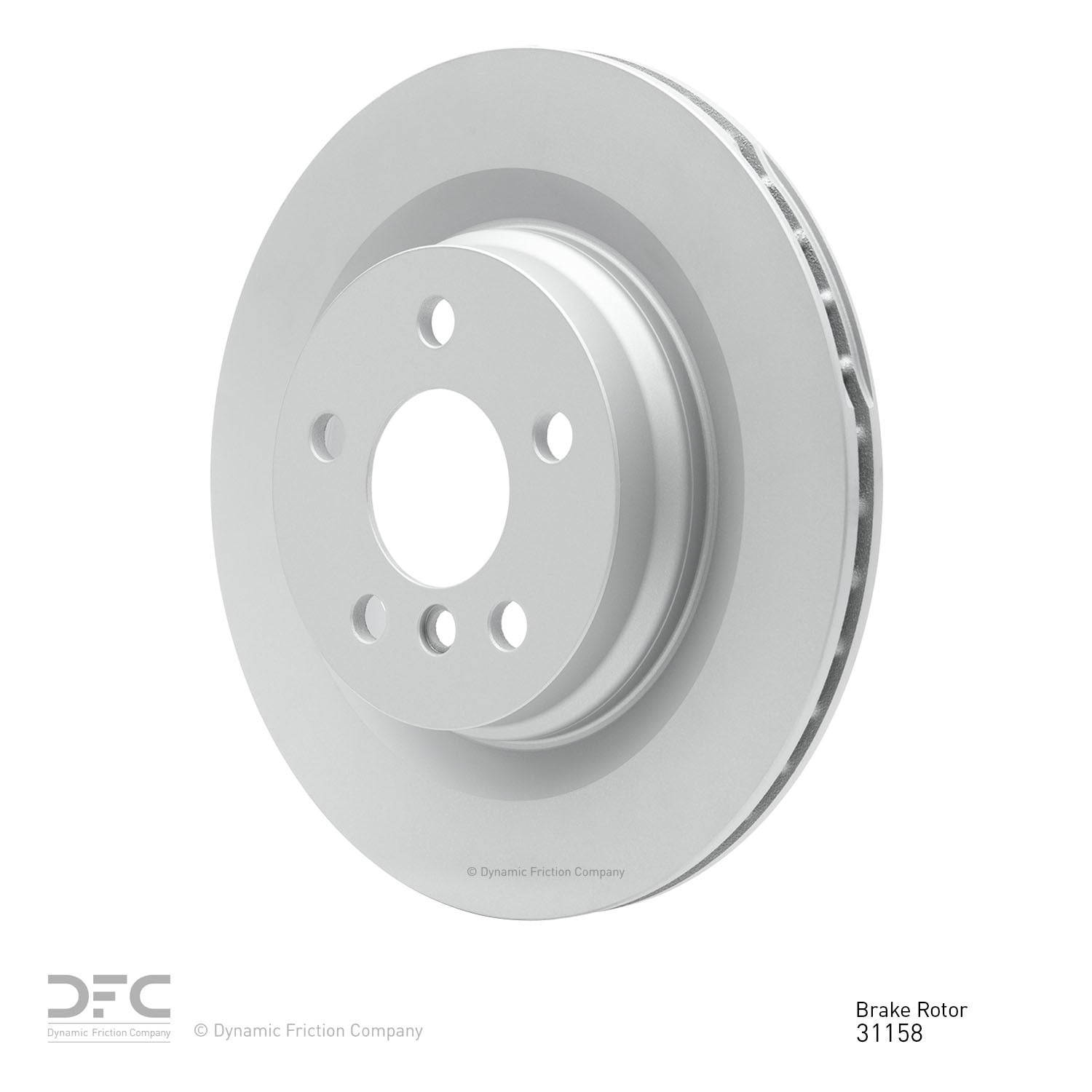 Dynamic Friction Company Disc Brake Rotor 900-31158