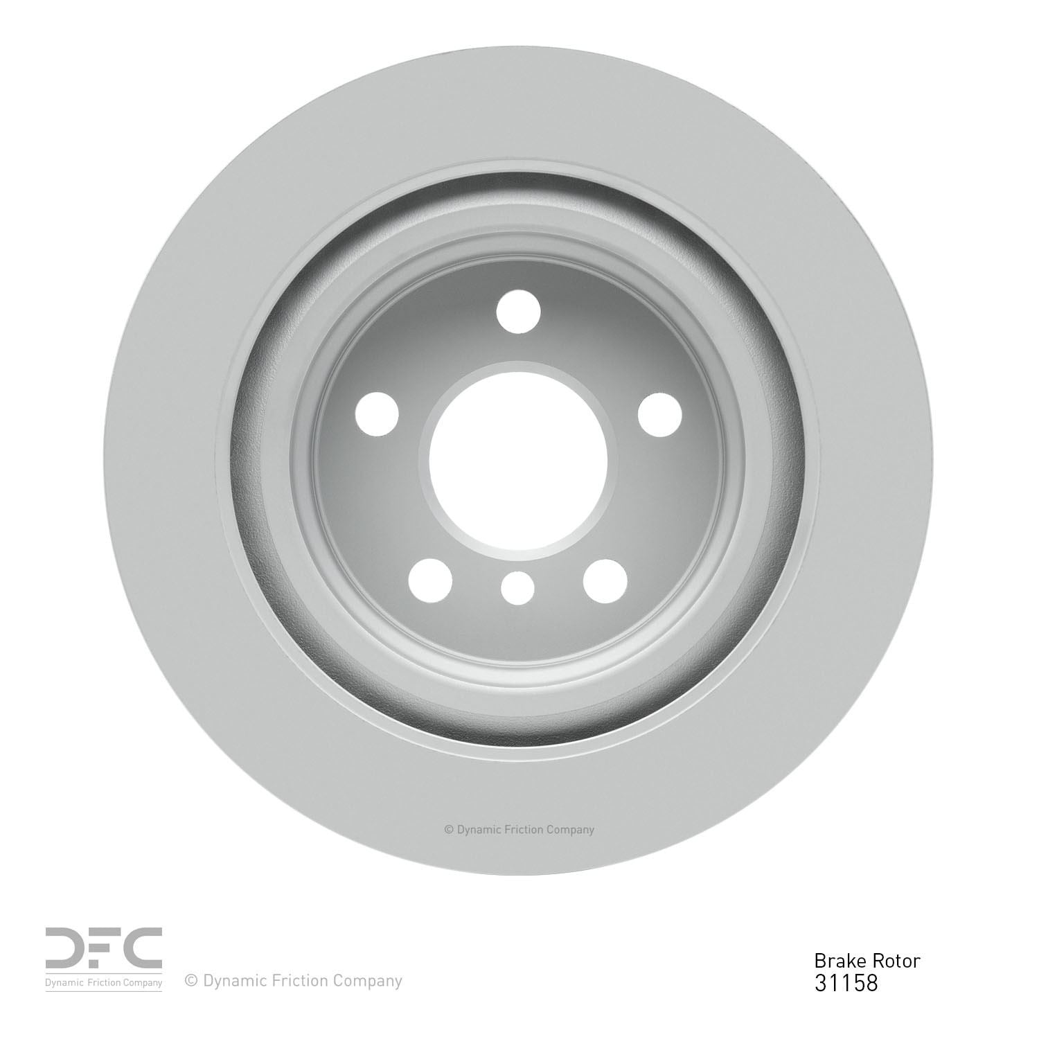 Dynamic Friction Company Disc Brake Rotor 900-31158