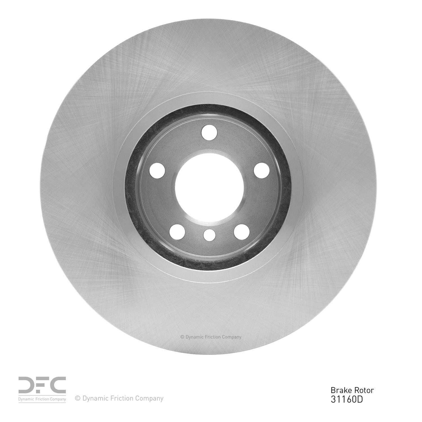 Dynamic Friction Company Disc Brake Rotor 900-31160D