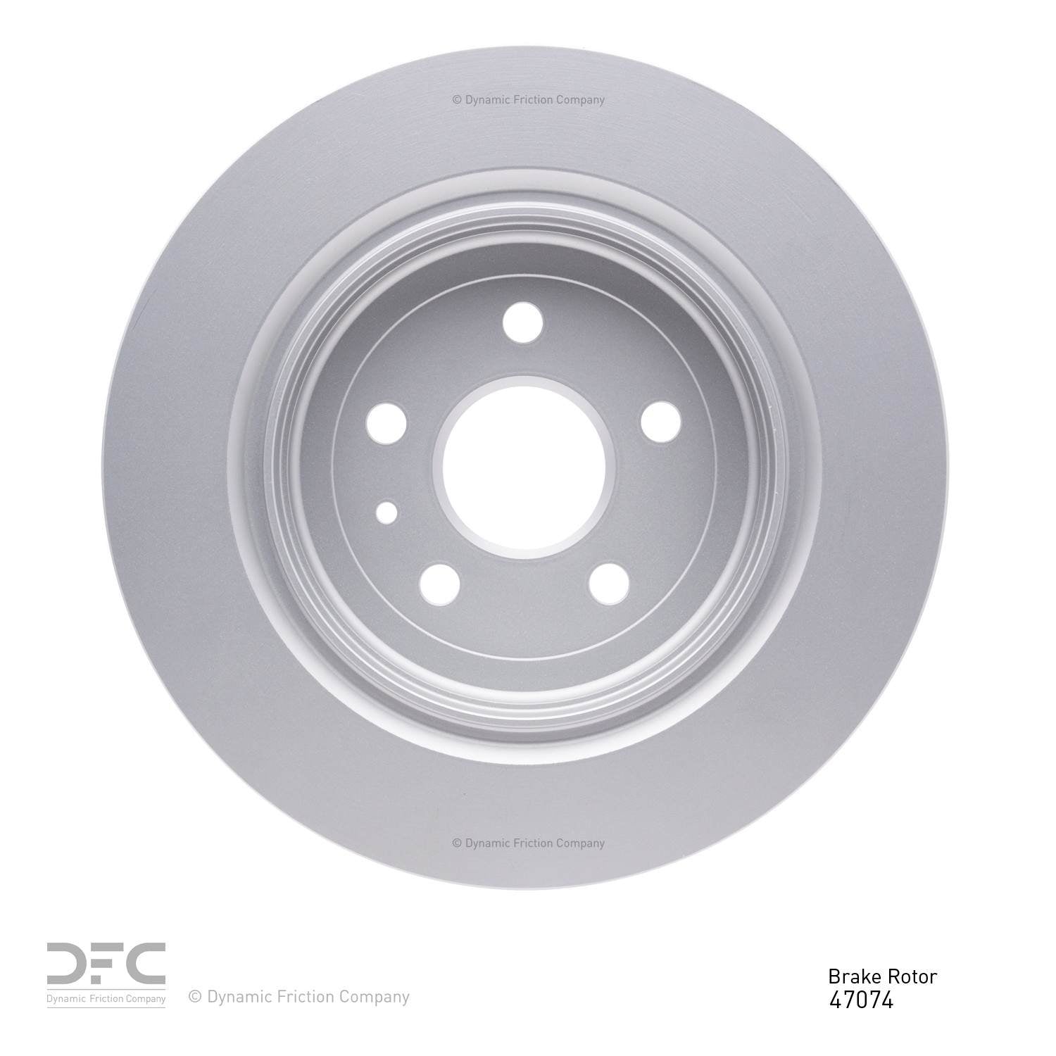 Dynamic Friction Company Disc Brake Rotor 900-47074