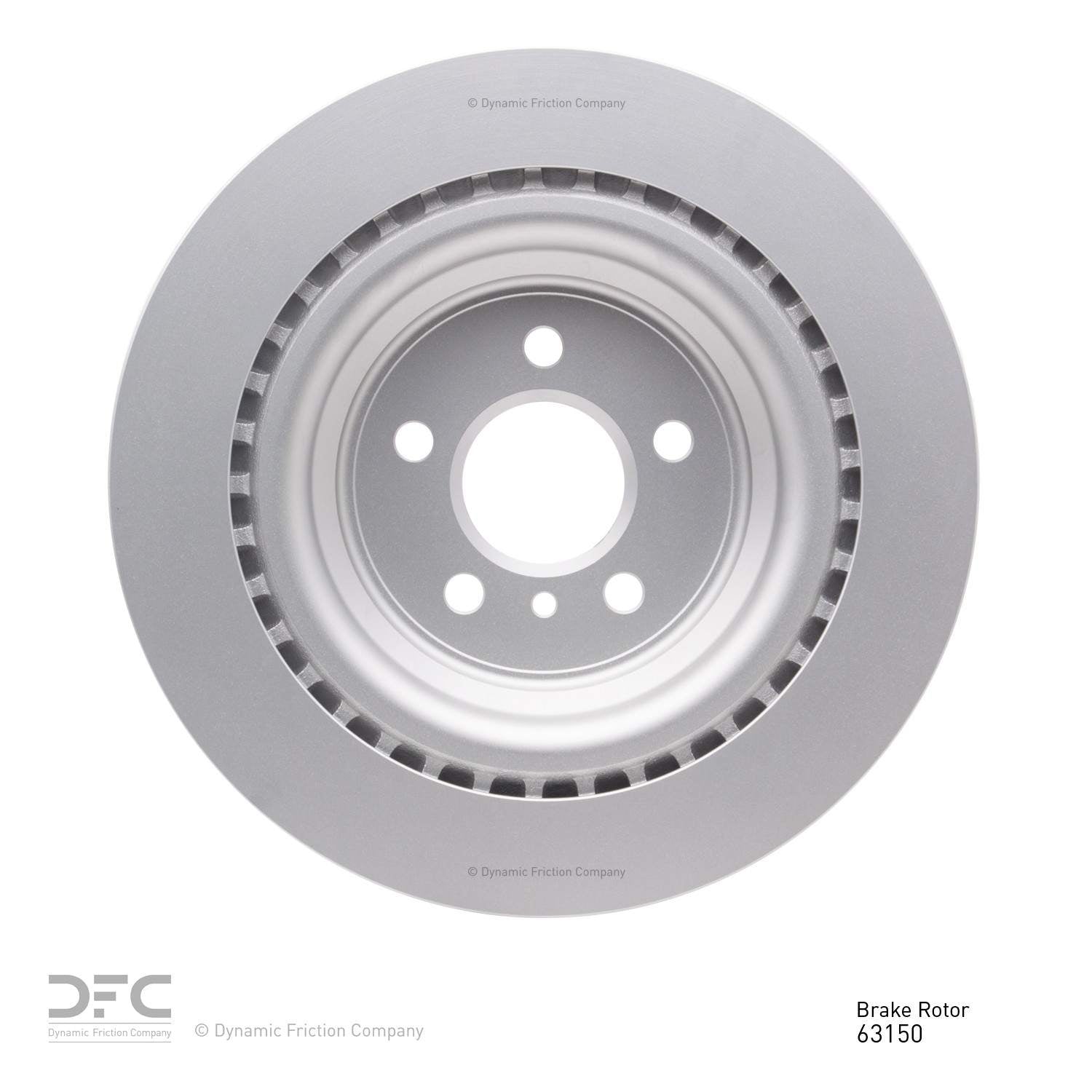 Dynamic Friction Company Disc Brake Rotor 900-63150
