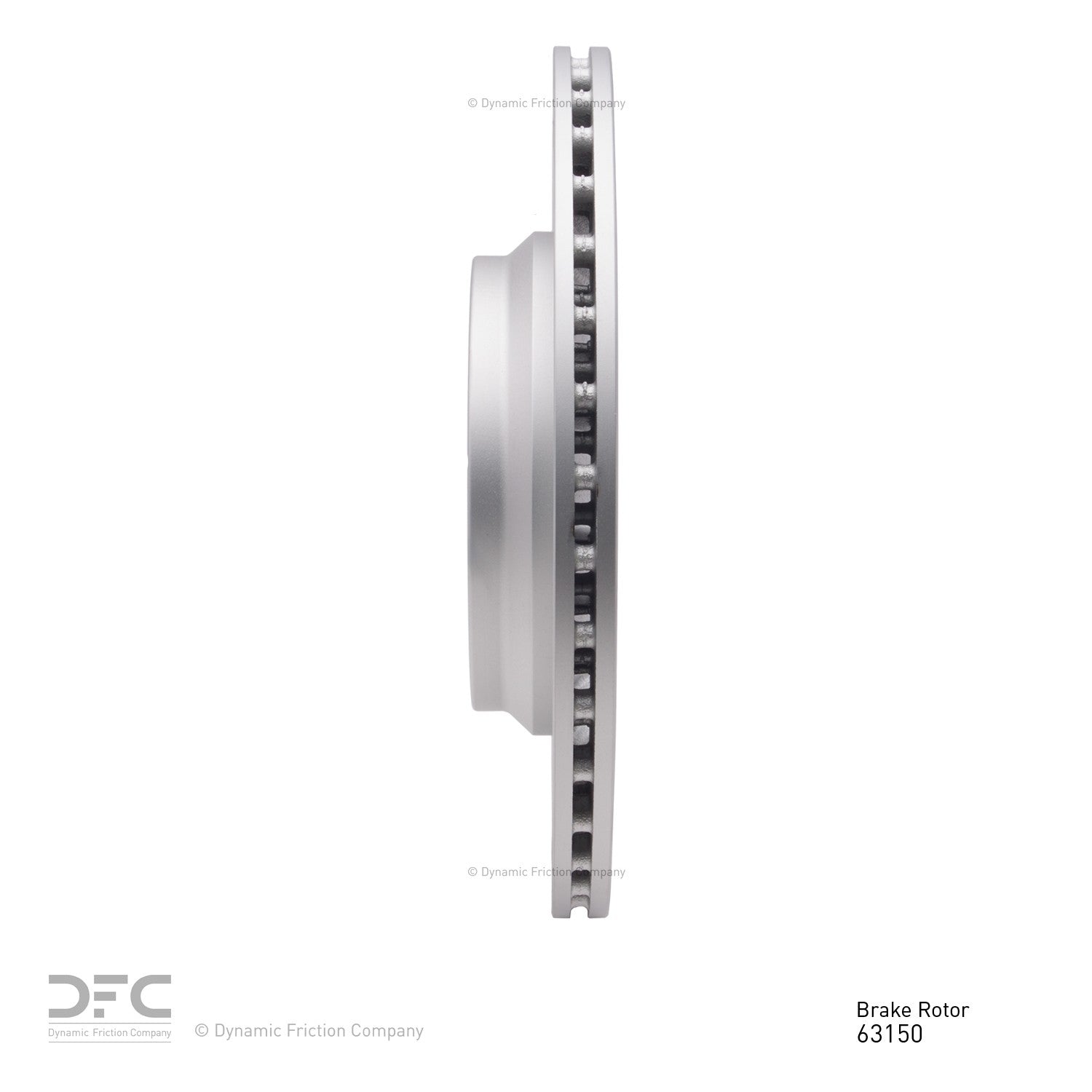 Dynamic Friction Company Disc Brake Rotor 900-63150