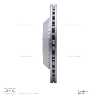 Dynamic Friction Company Disc Brake Rotor 900-63165