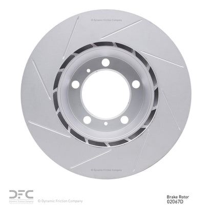 Dynamic Friction Company Disc Brake Rotor 910-02067D