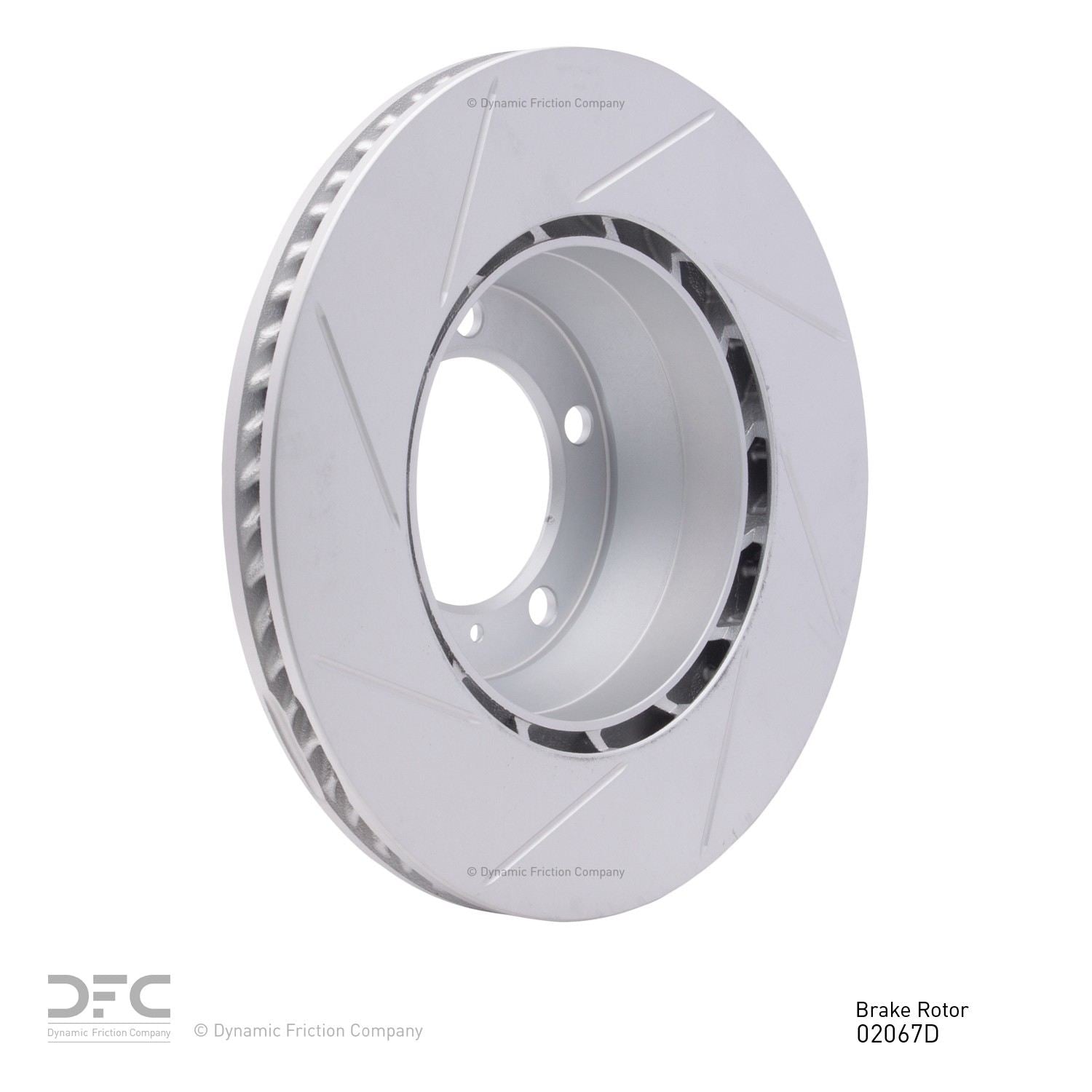 Dynamic Friction Company Disc Brake Rotor 910-02067D