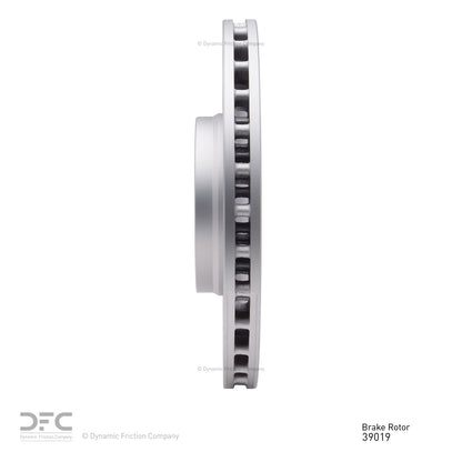 Dynamic Friction Company Disc Brake Rotor 910-39019