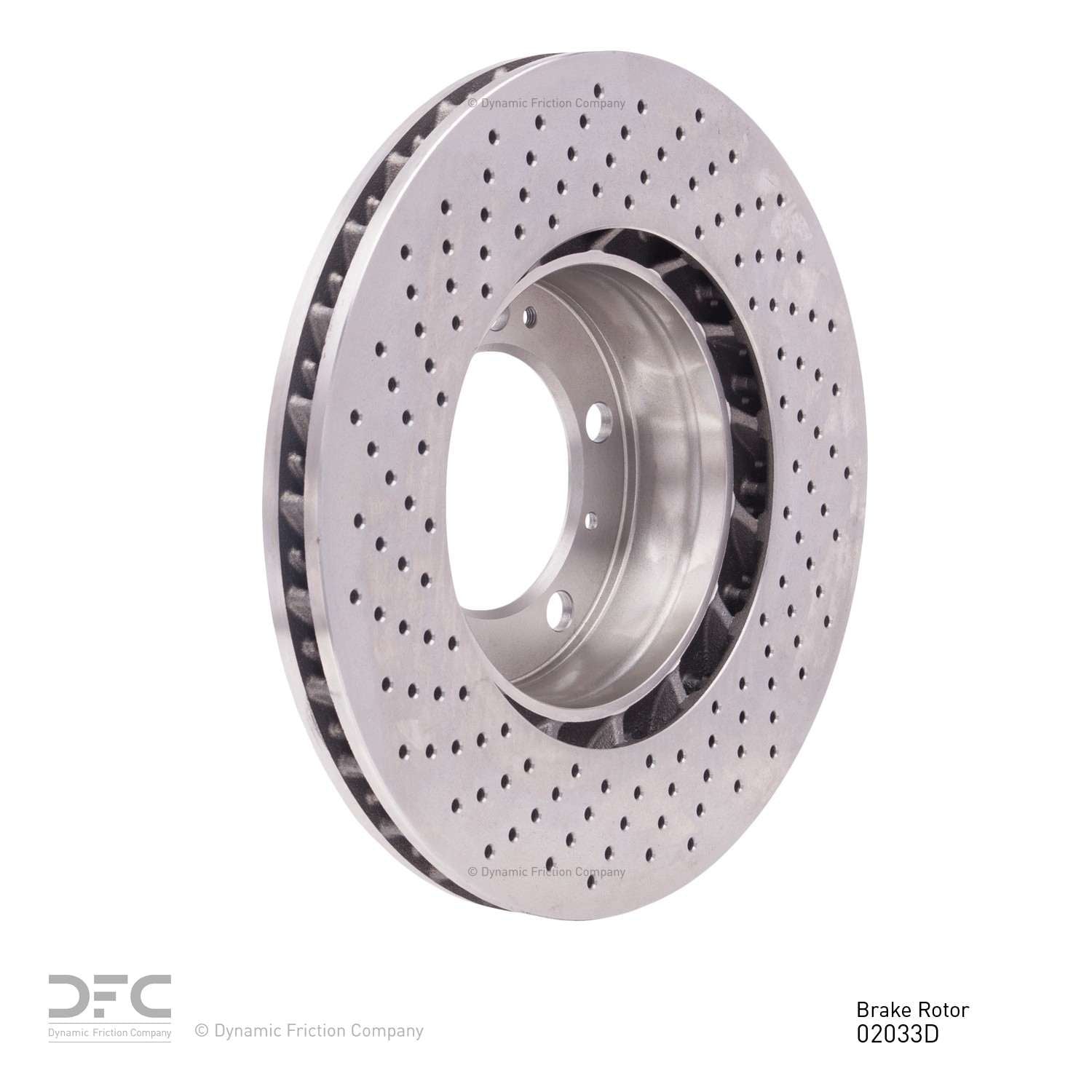 Dynamic Friction Company Disc Brake Rotor 920-02033D