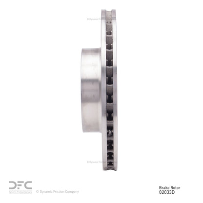 Dynamic Friction Company Disc Brake Rotor 920-02033D