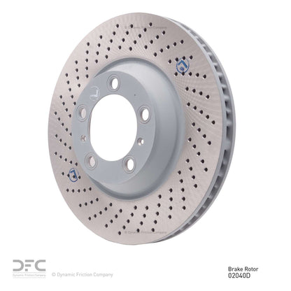 Dynamic Friction Company Disc Brake Rotor 920-02040D