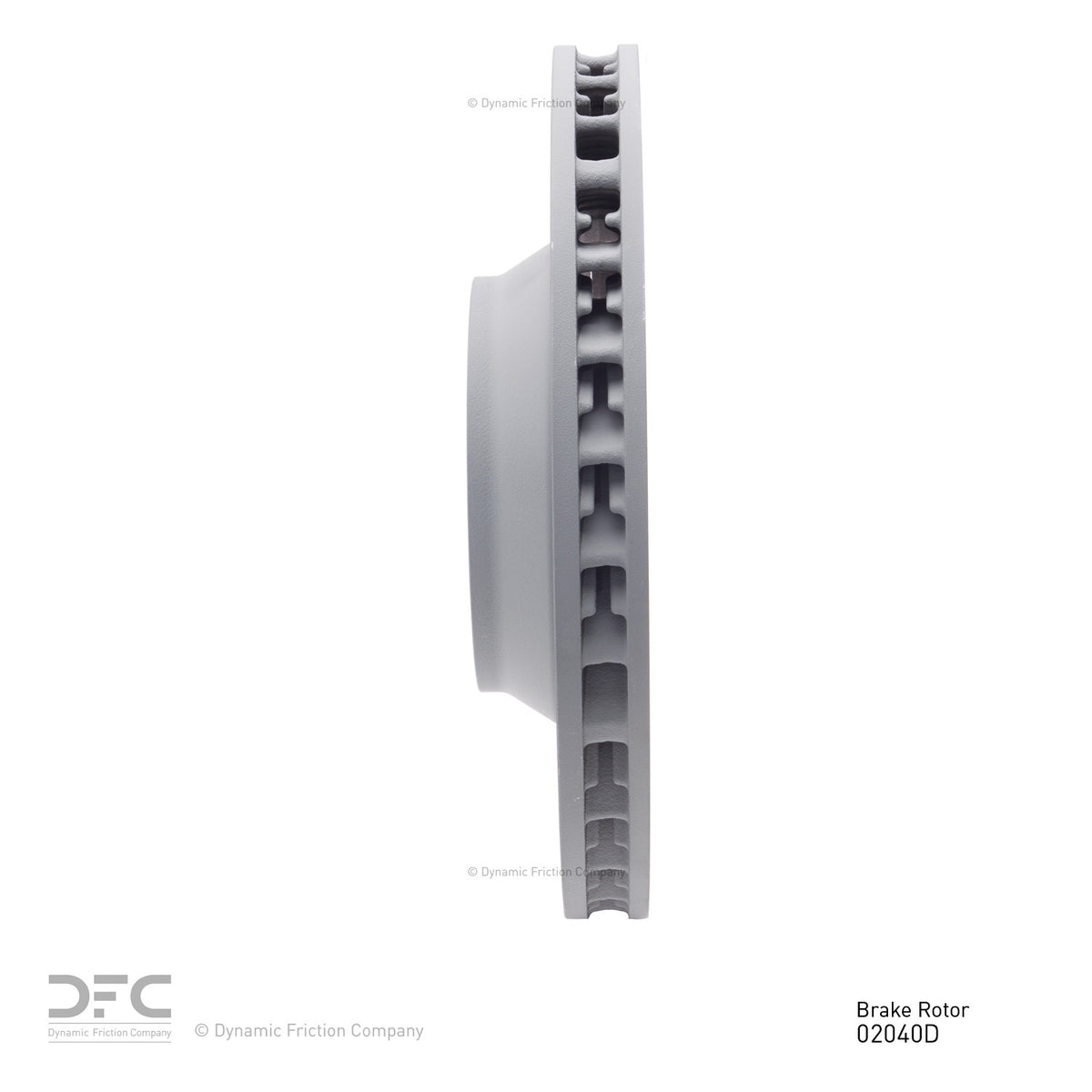 Dynamic Friction Company Disc Brake Rotor 920-02040D