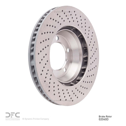 Dynamic Friction Company Disc Brake Rotor 920-02040D