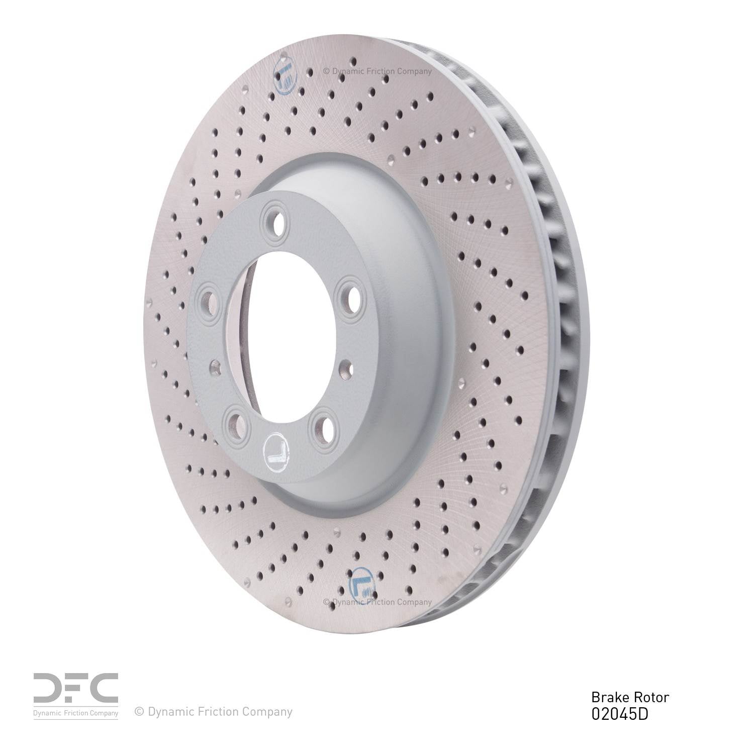 Dynamic Friction Company Disc Brake Rotor 920-02045D