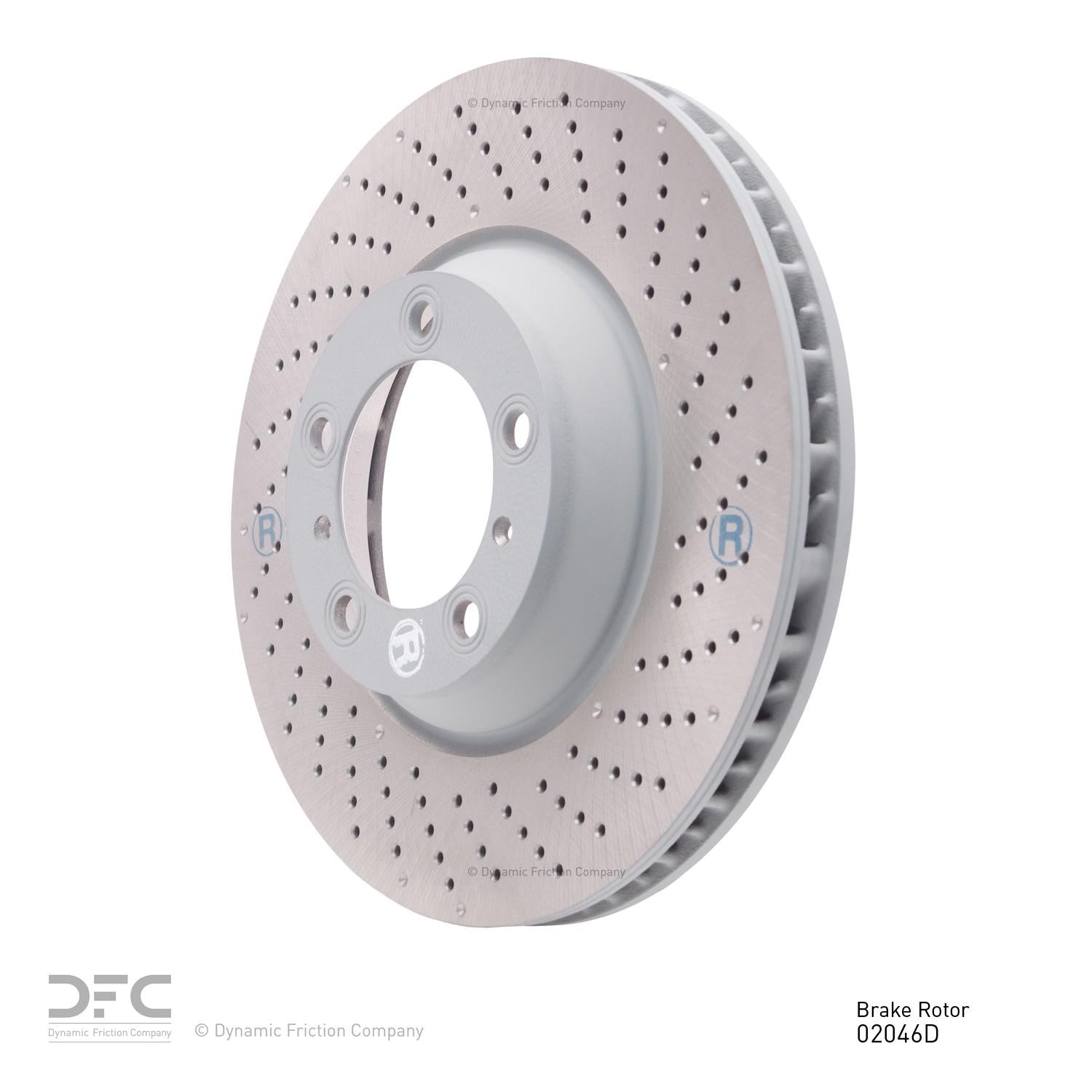 Dynamic Friction Company Disc Brake Rotor 920-02046D