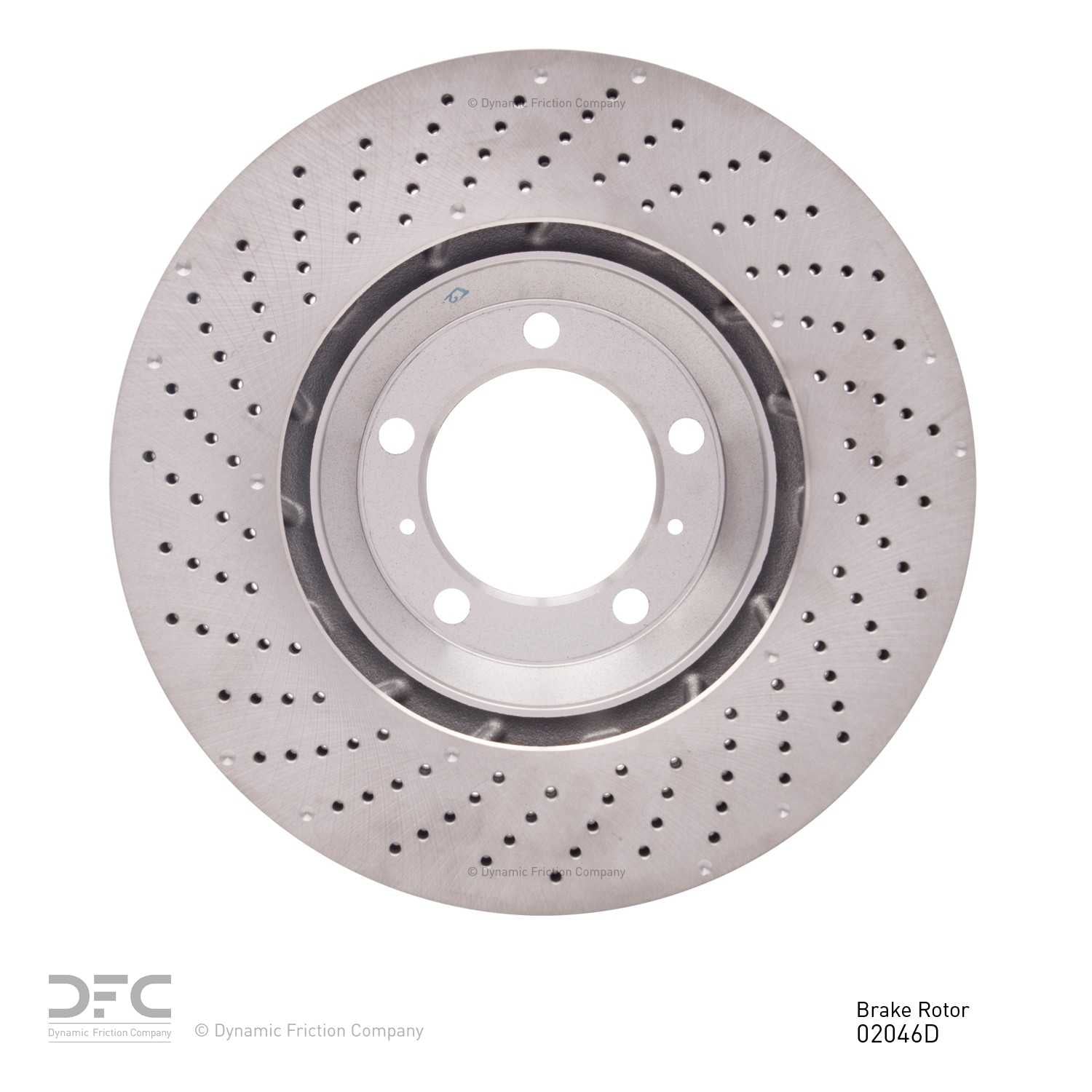 Dynamic Friction Company Disc Brake Rotor 920-02046D