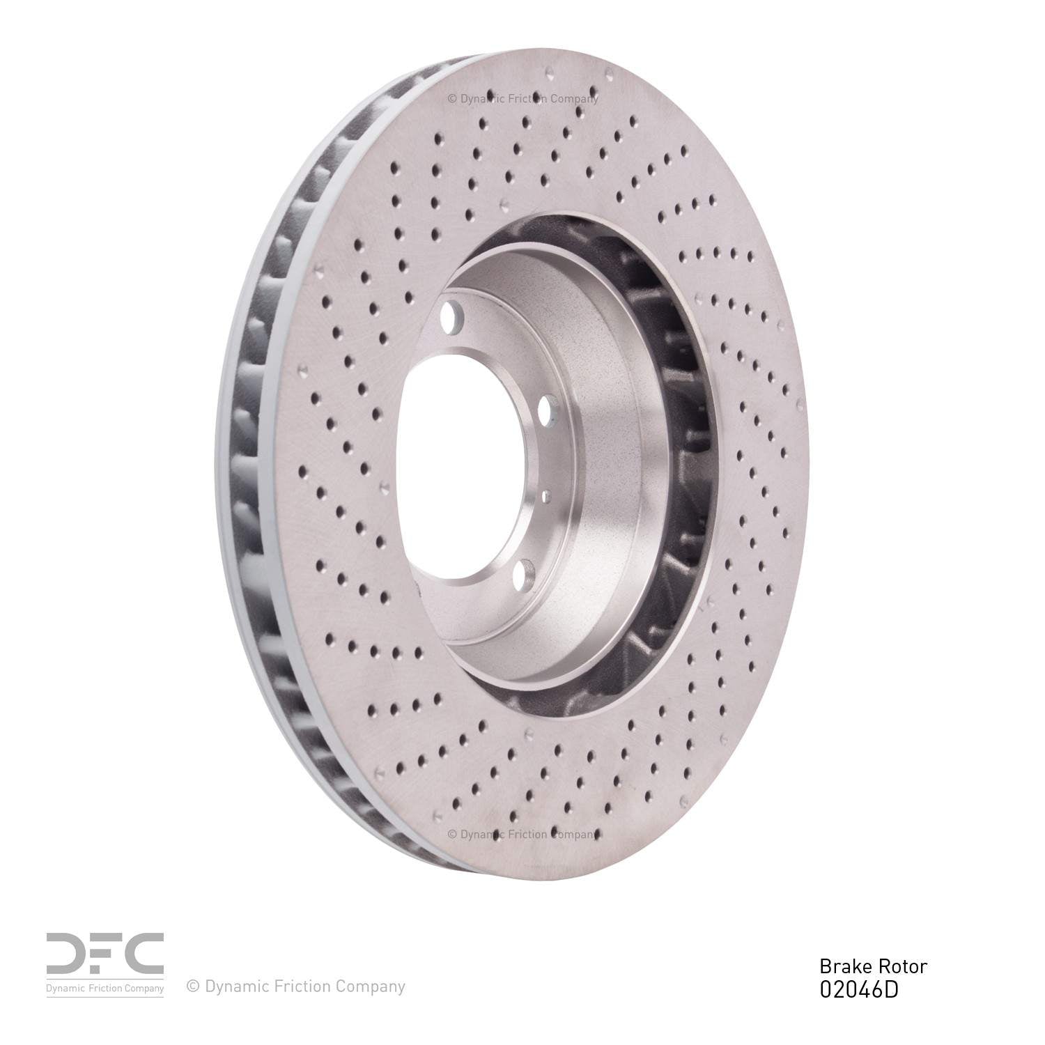 Dynamic Friction Company Disc Brake Rotor 920-02046D