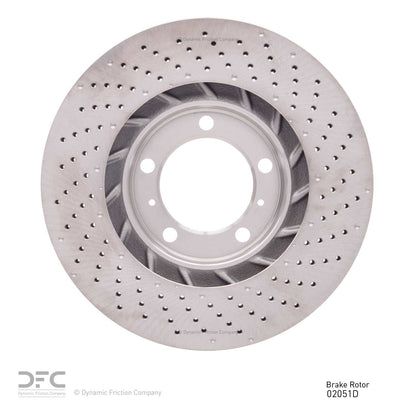 Dynamic Friction Company Disc Brake Rotor 920-02051D