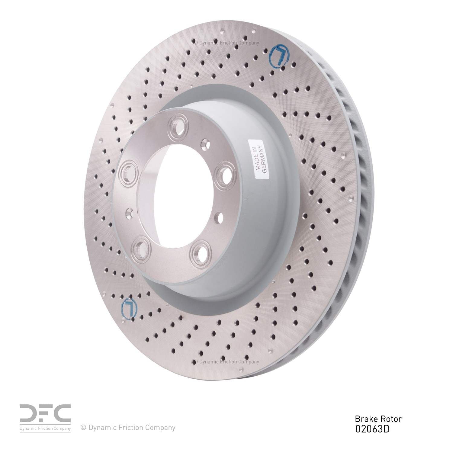 Dynamic Friction Company Disc Brake Rotor 920-02063D