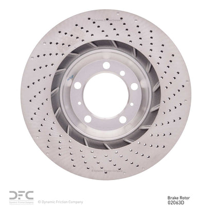 Dynamic Friction Company Disc Brake Rotor 920-02063D