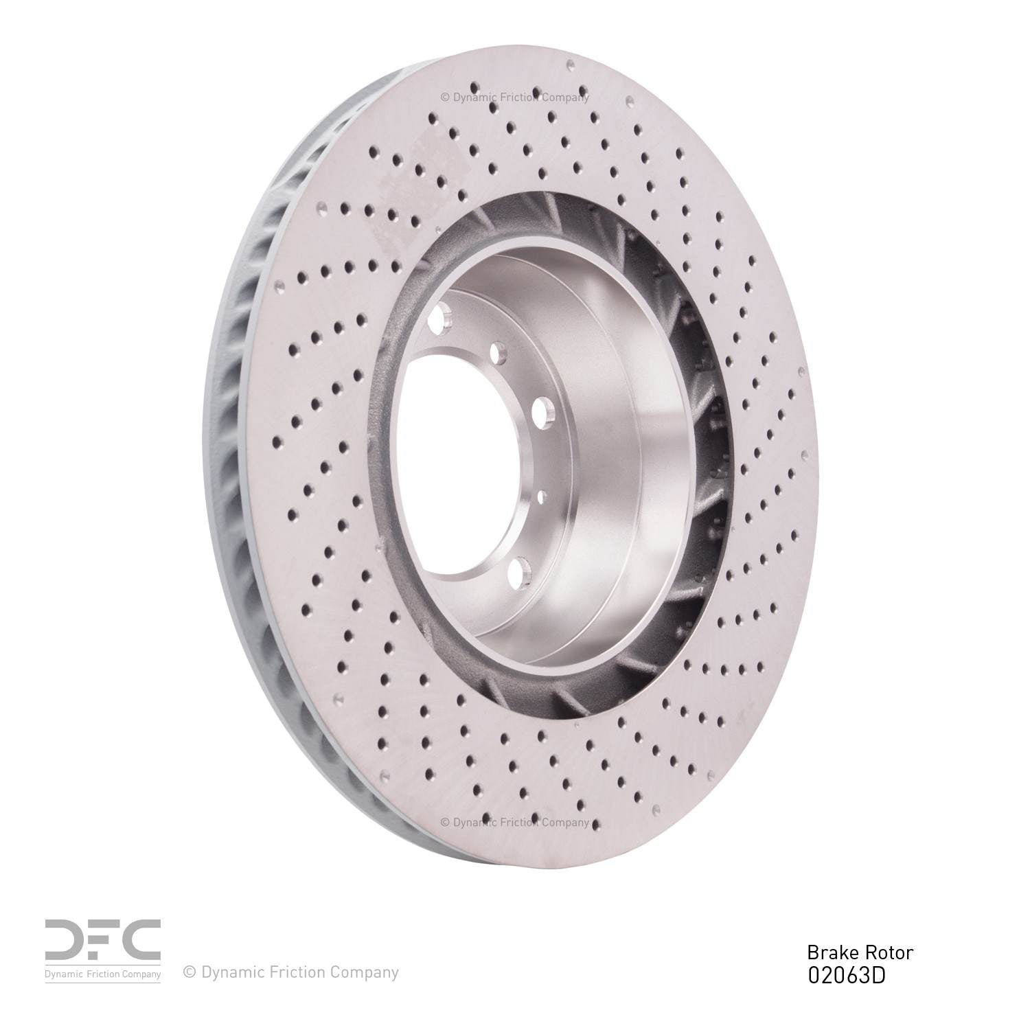 Dynamic Friction Company Disc Brake Rotor 920-02063D