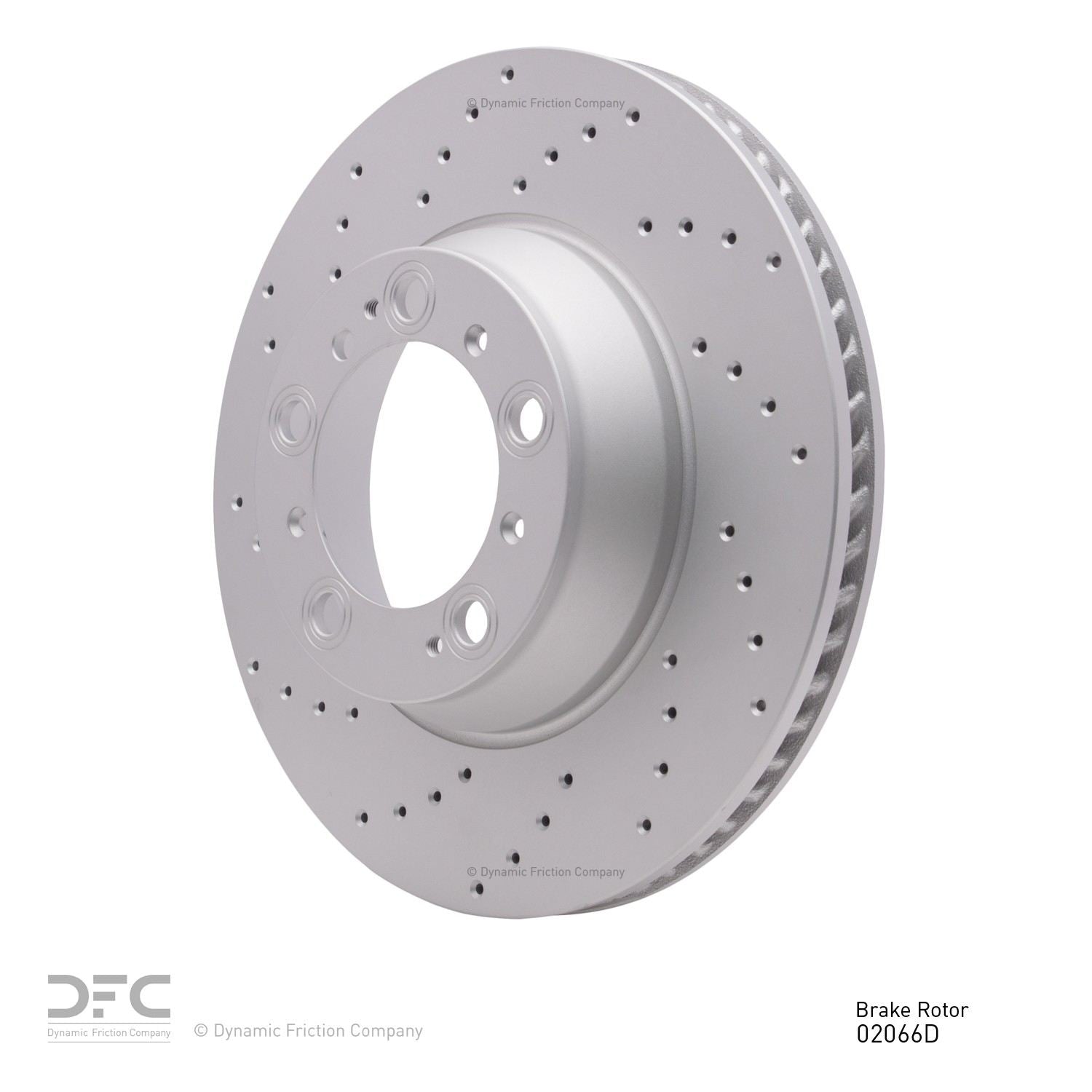 Dynamic Friction Company Disc Brake Rotor 920-02066D