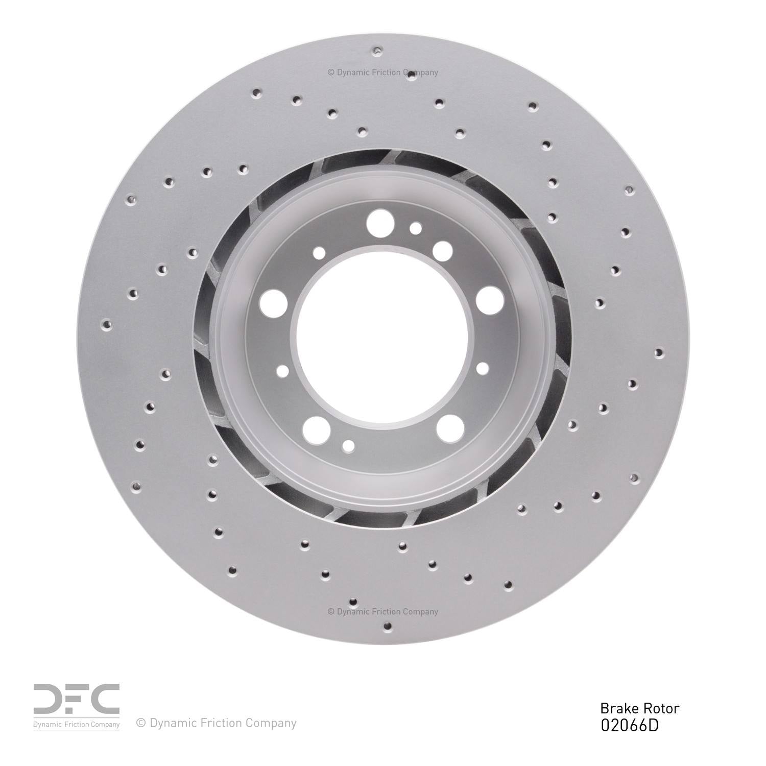 Dynamic Friction Company Disc Brake Rotor 920-02066D