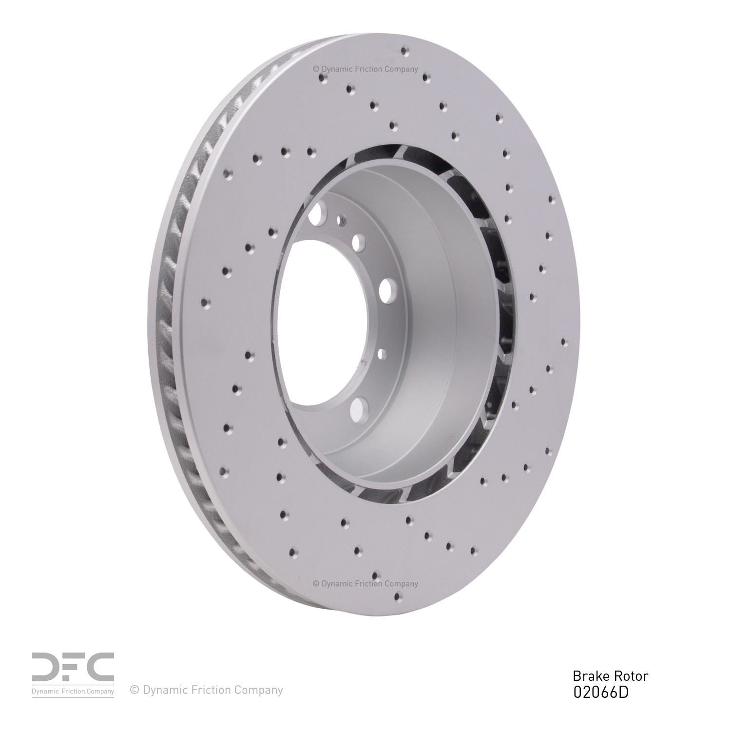 Dynamic Friction Company Disc Brake Rotor 920-02066D