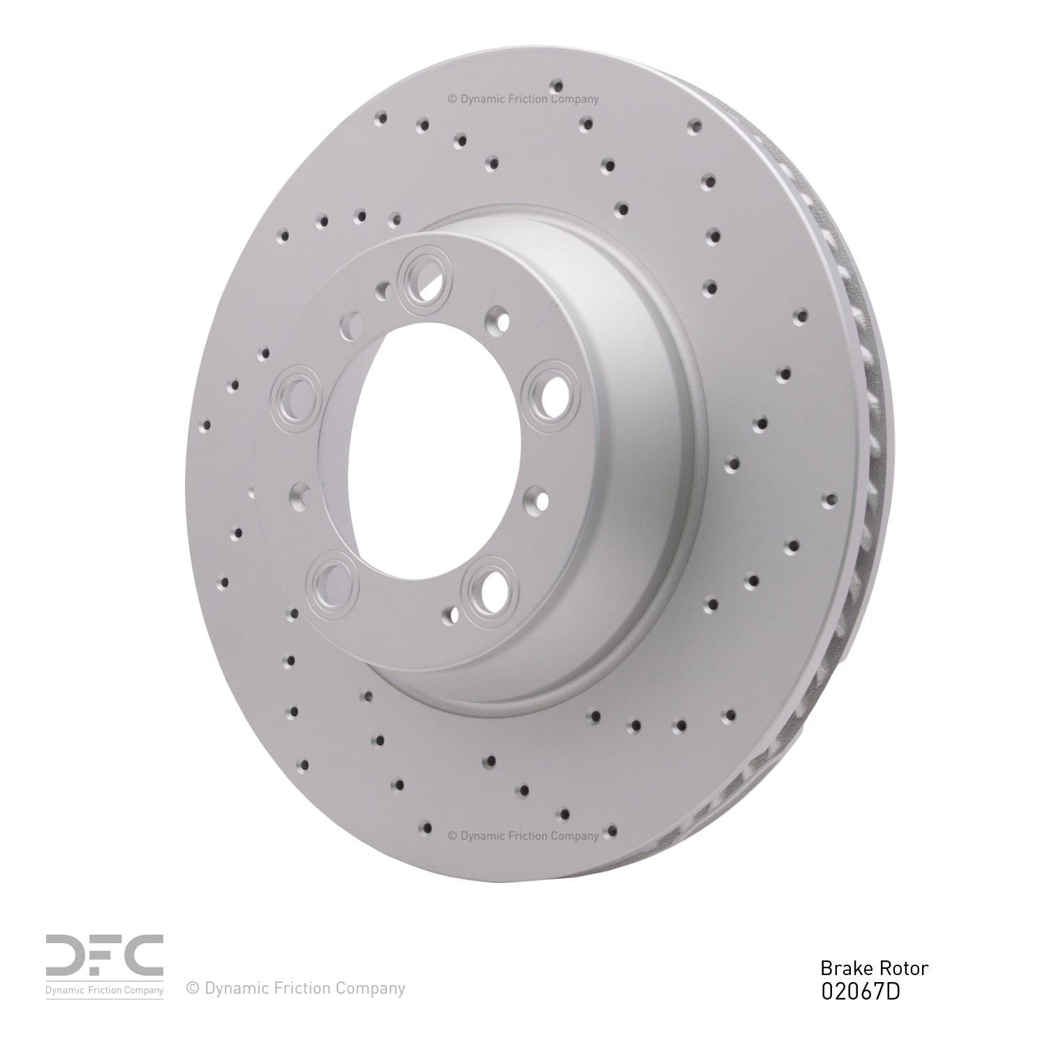 Dynamic Friction Company Disc Brake Rotor 920-02067D