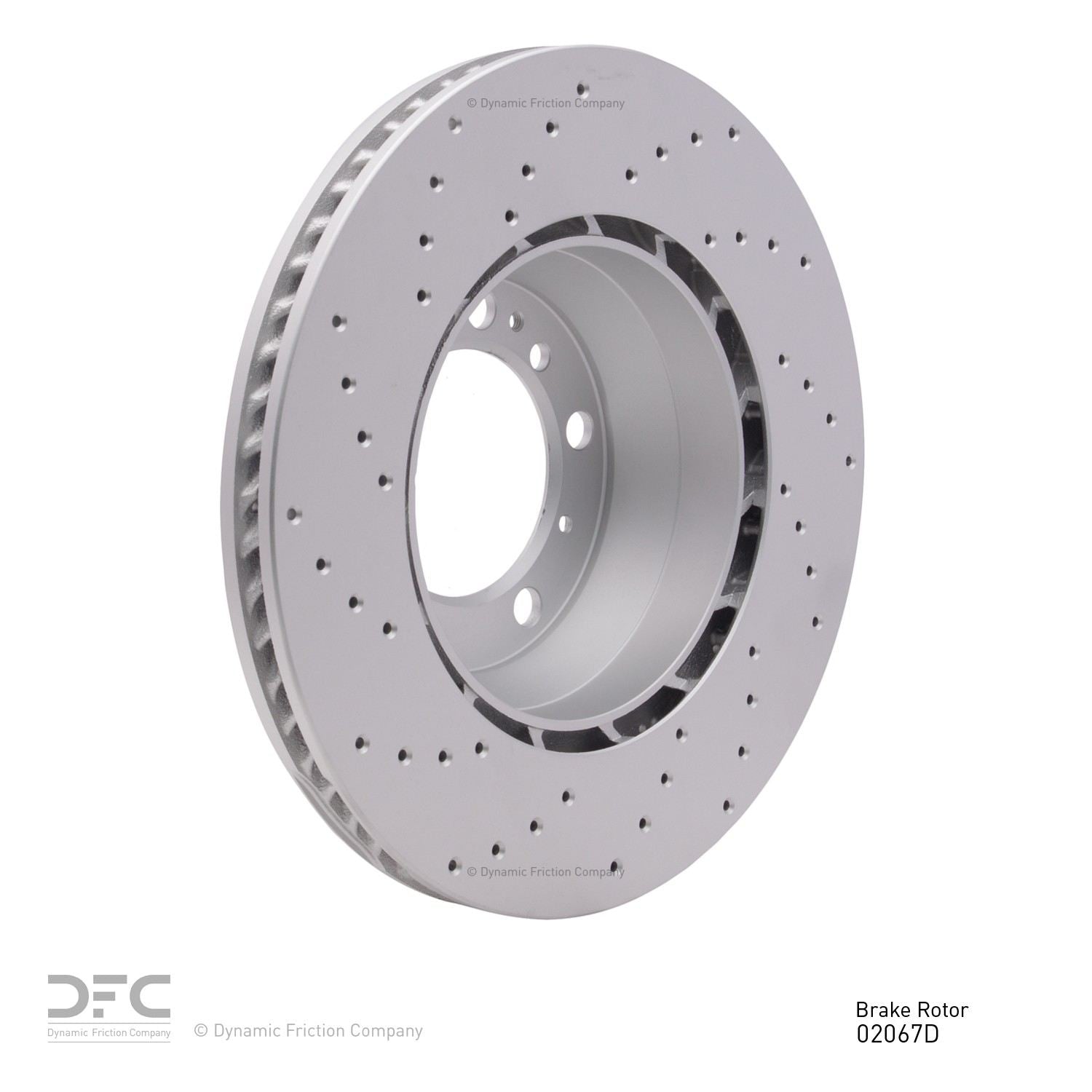 Dynamic Friction Company Disc Brake Rotor 920-02067D