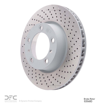 Dynamic Friction Company Disc Brake Rotor 920-02068D