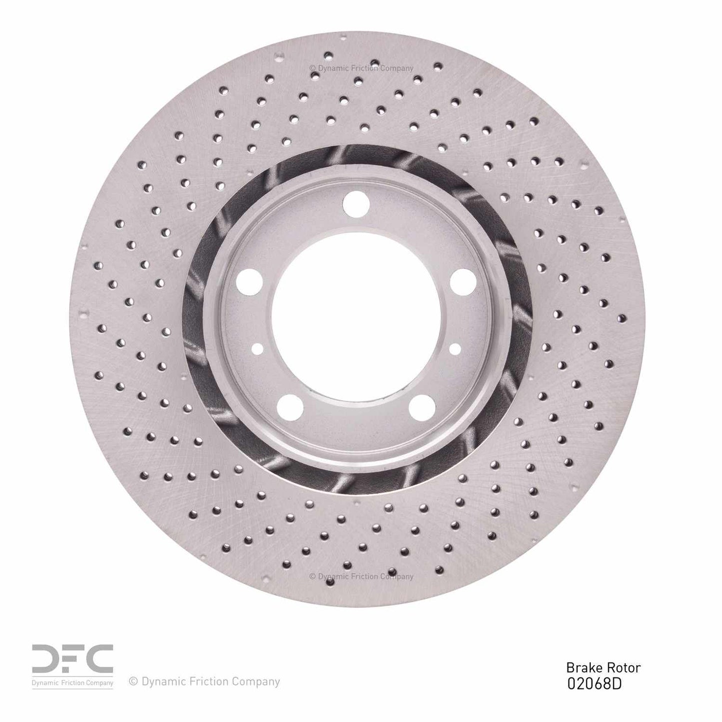 Dynamic Friction Company Disc Brake Rotor 920-02068D