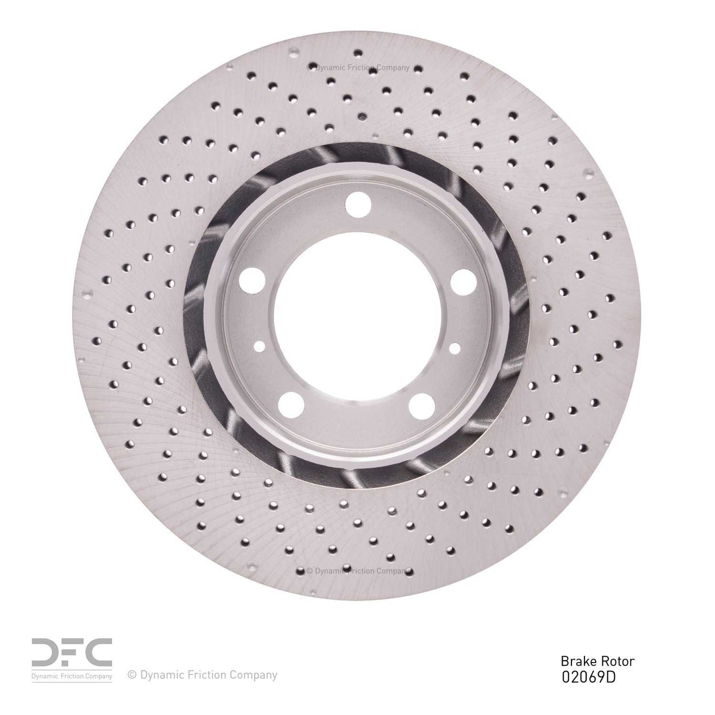 Dynamic Friction Company Disc Brake Rotor 920-02069D