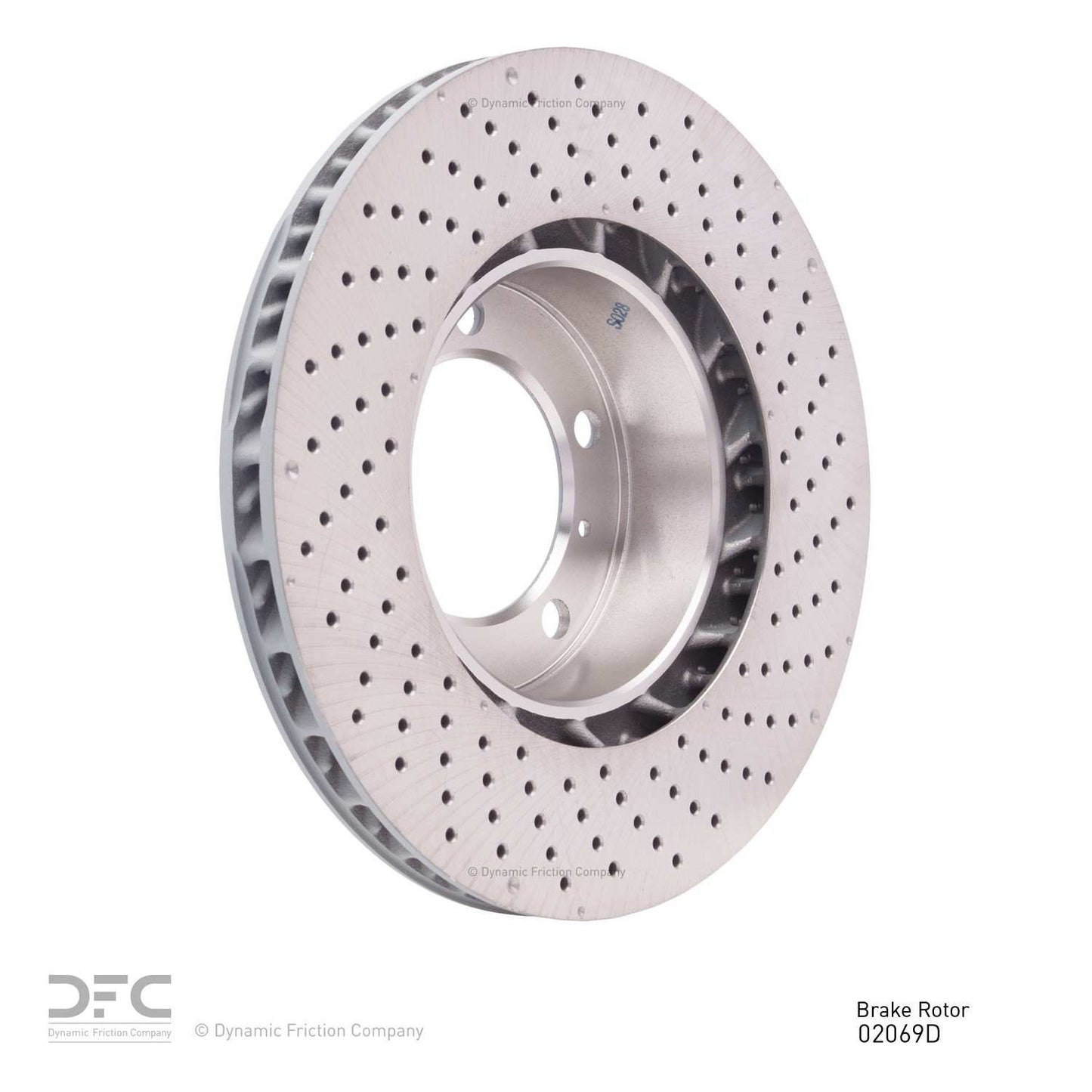 Dynamic Friction Company Disc Brake Rotor 920-02069D