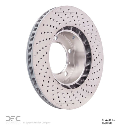 Dynamic Friction Company Disc Brake Rotor 920-02069D