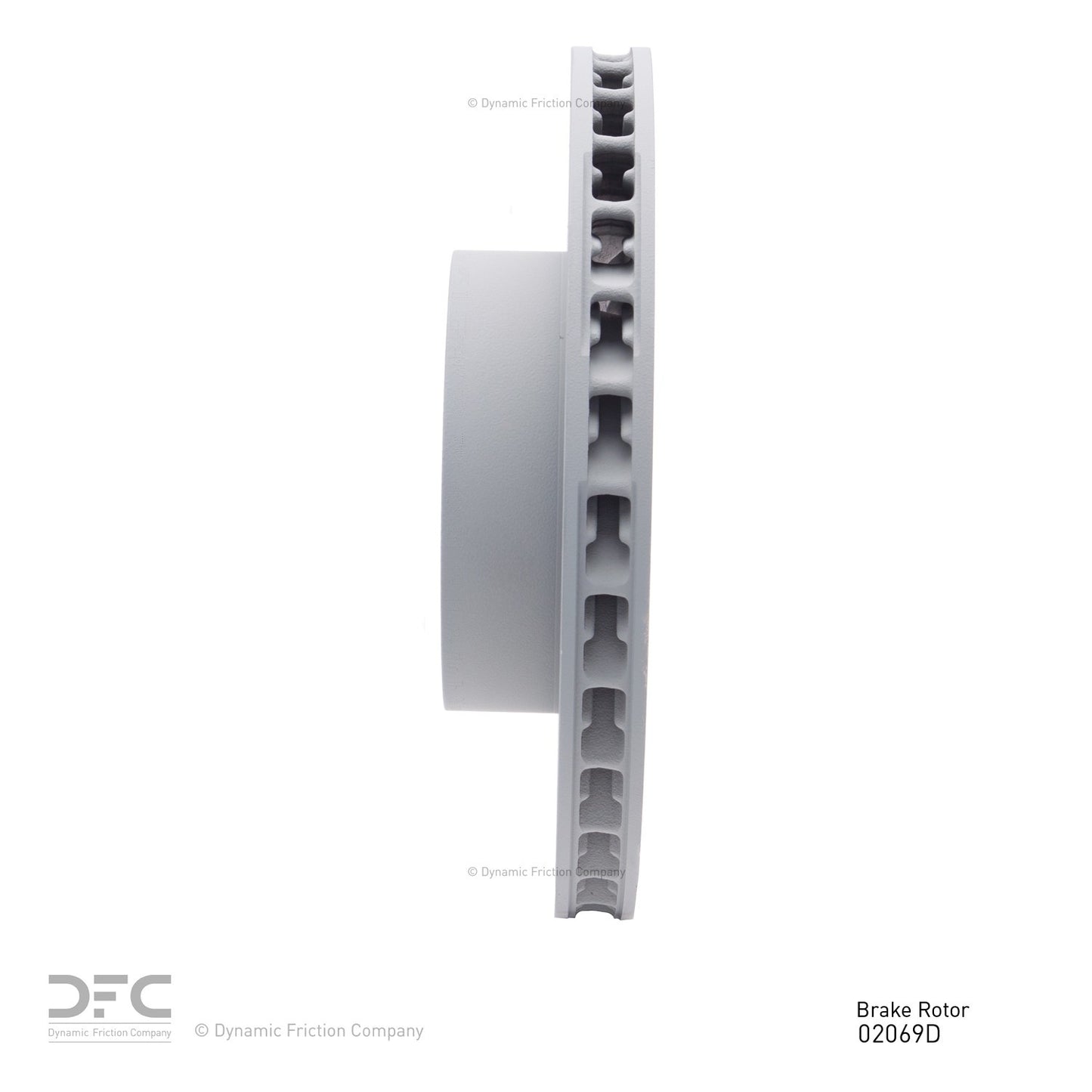 Dynamic Friction Company Disc Brake Rotor 920-02069D