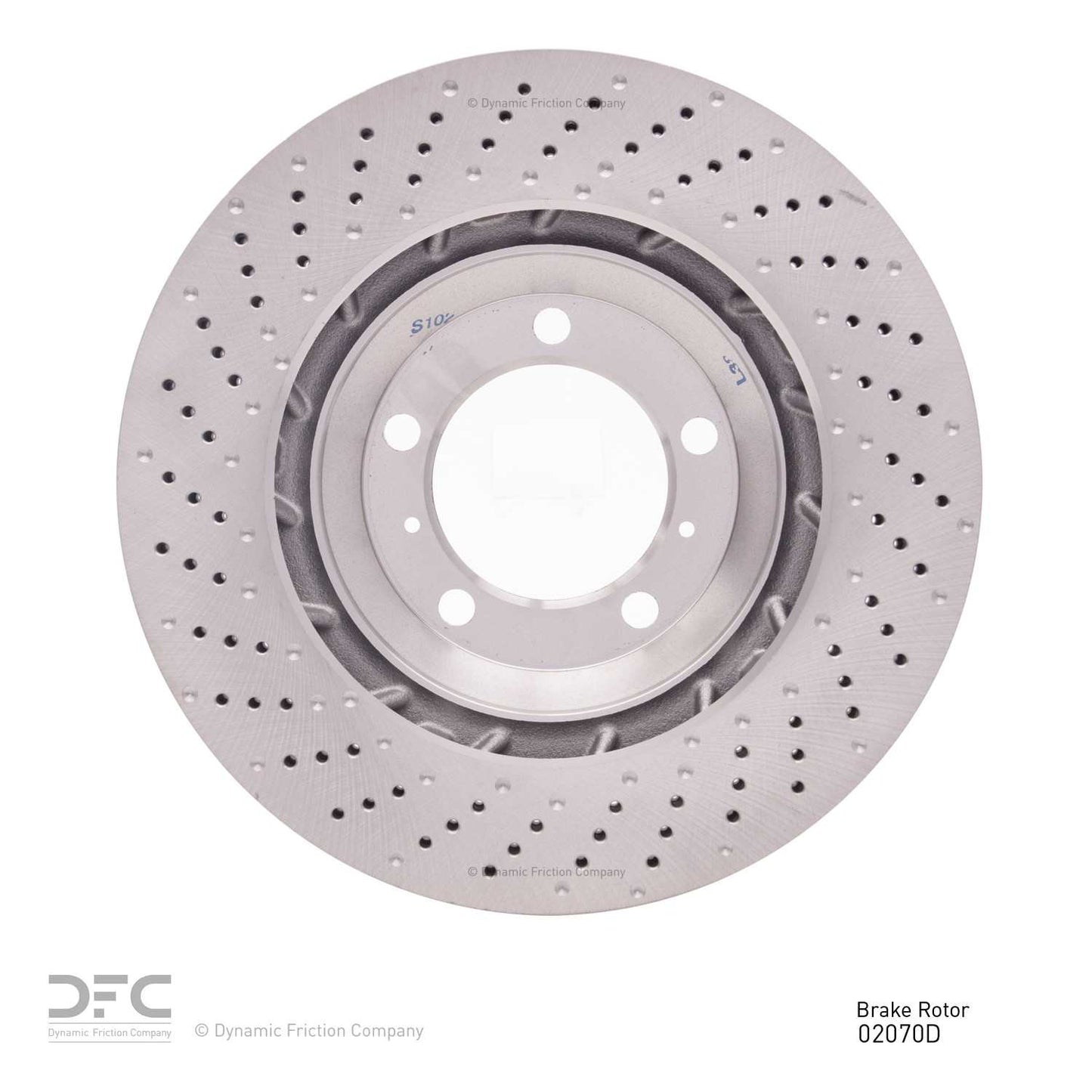 Dynamic Friction Company Disc Brake Rotor 920-02070D