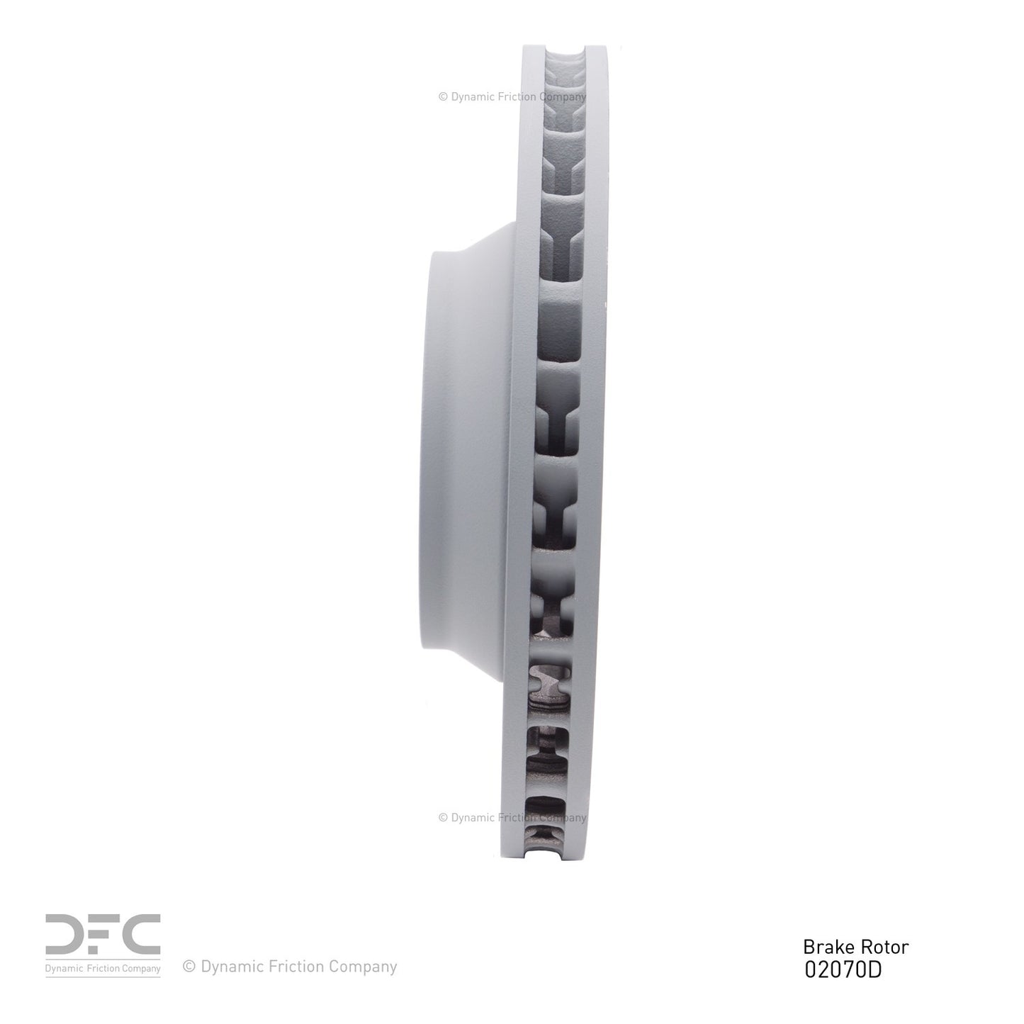 Dynamic Friction Company Disc Brake Rotor 920-02070D