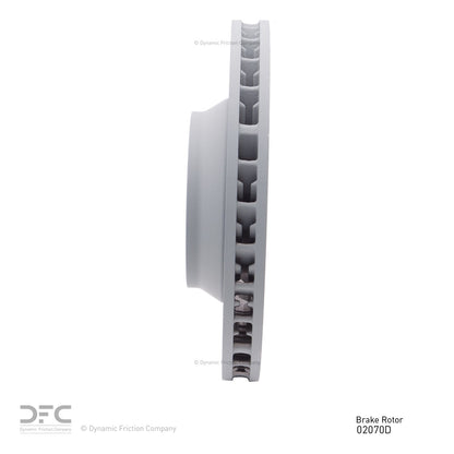 Dynamic Friction Company Disc Brake Rotor 920-02070D