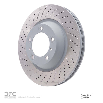 Dynamic Friction Company Disc Brake Rotor 920-02071D